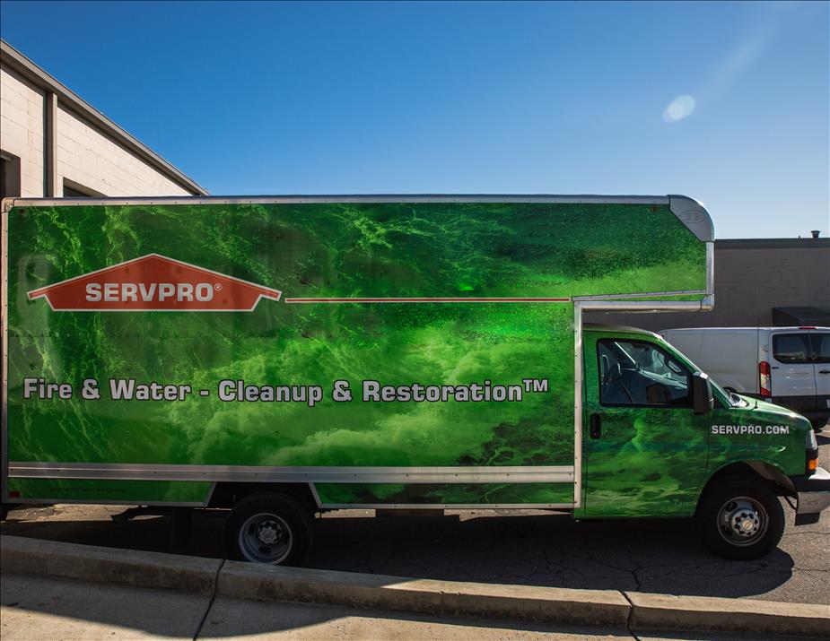 When you see the SERVPRO vehicle, you can be sure you're getting the best in commercial restoration!